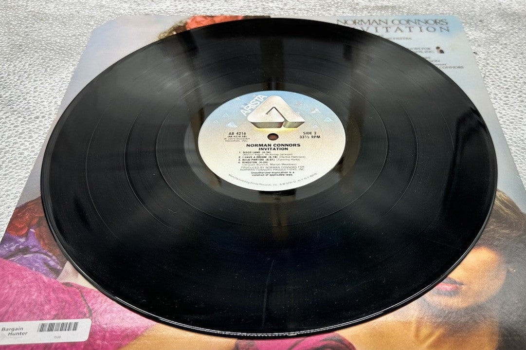 Norman Connors : Invitation Record In Good Condition 7309
