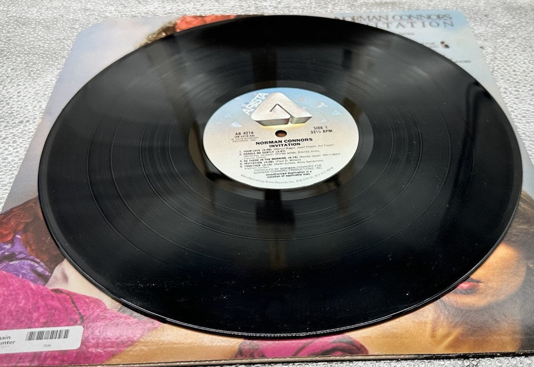 Norman Connors : Invitation Record In Good Condition 7309
