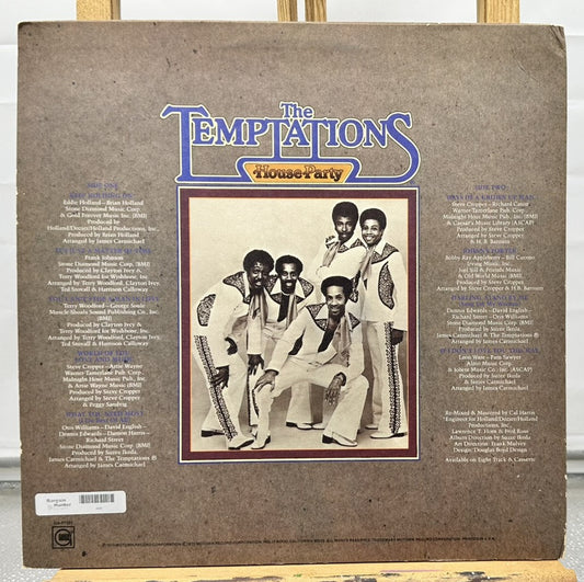 The Temptations : House Party Record In Good Condition 6986