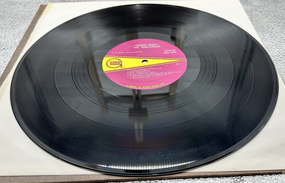 The Temptations : House Party Record In Good Condition 6986