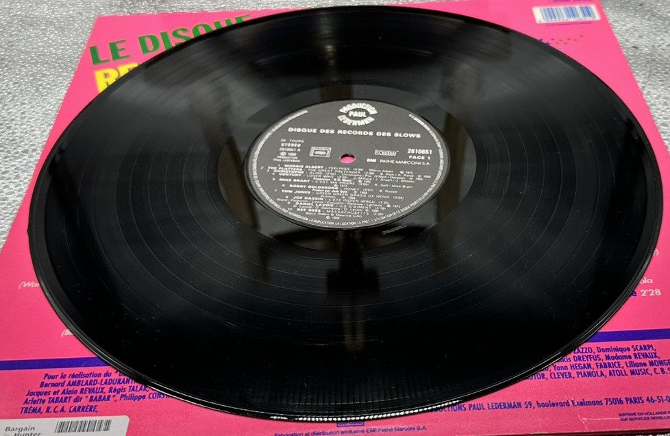 Le Disque Records Des Slows Record In Good Condition 6952