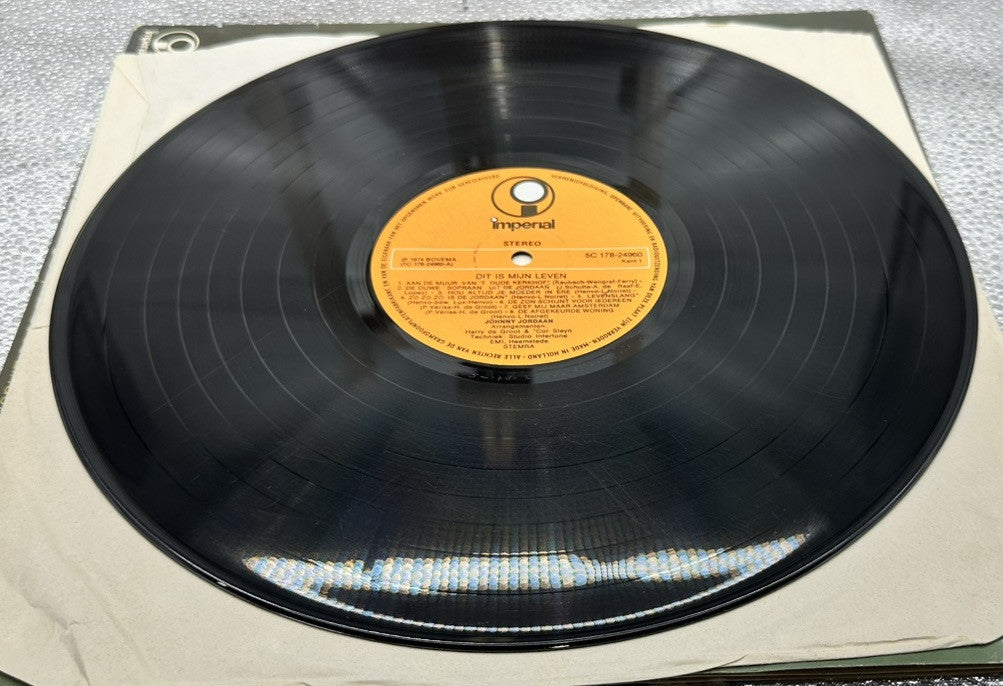 Dit Is Mijn Leven 32 : Johnny Jordaan Record In Good Condition 6895