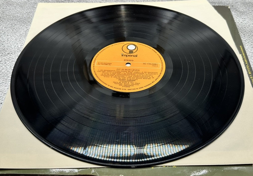Dit Is Mijn Leven 32 : Johnny Jordaan Record In Good Condition 6895