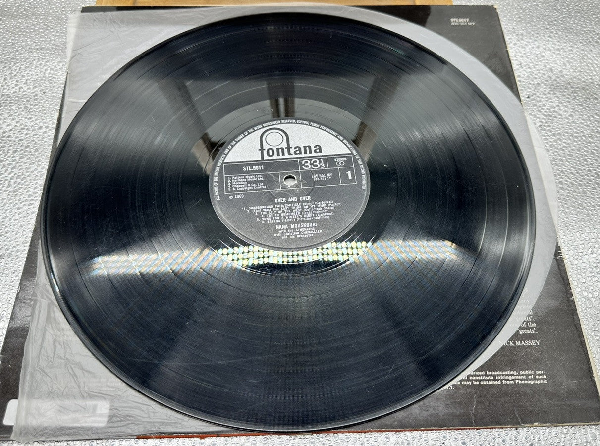 NANA MOUSKOURI : Over & Over Record In Good Condition 6863