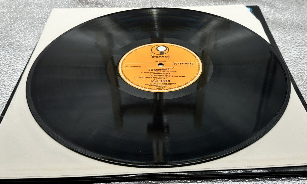 Fons Jansen ‎: 3 X Andermaal Record In Good Condition 6878