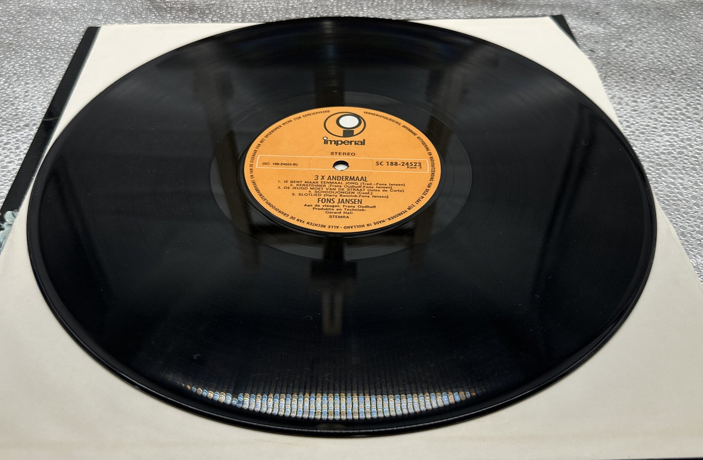 Fons Jansen ‎: 3 X Andermaal Record In Good Condition 6878