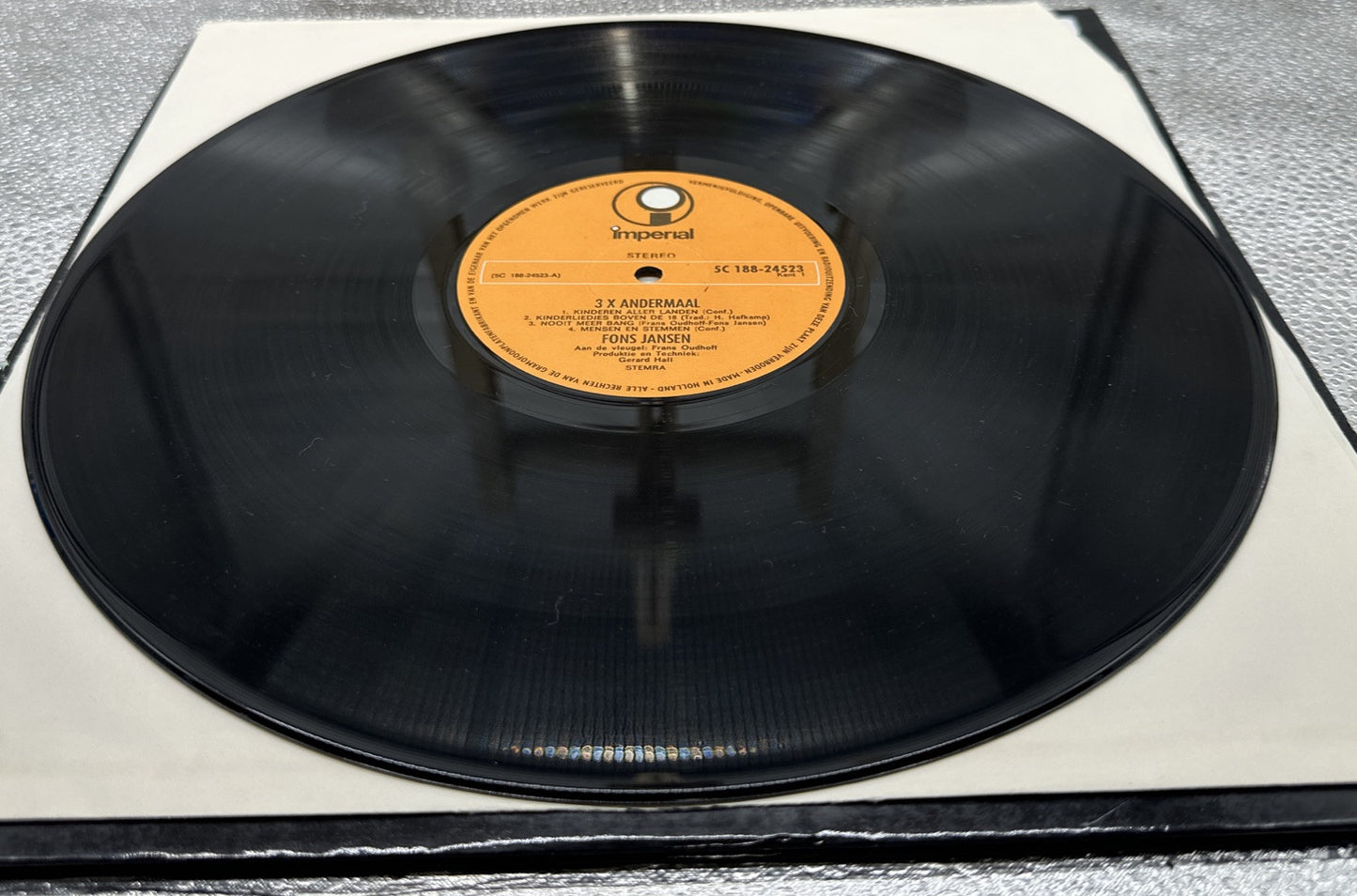Fons Jansen ‎: 3 X Andermaal Record In Good Condition 6878