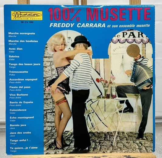 100% Musette : Freddy Carrara Record In Good Condition 6875