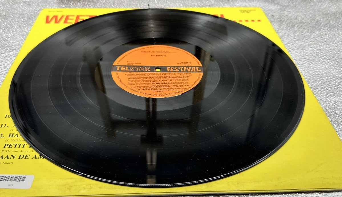 De Pico's : Weet Je Nog Wel.... Record In Good Condition 6874