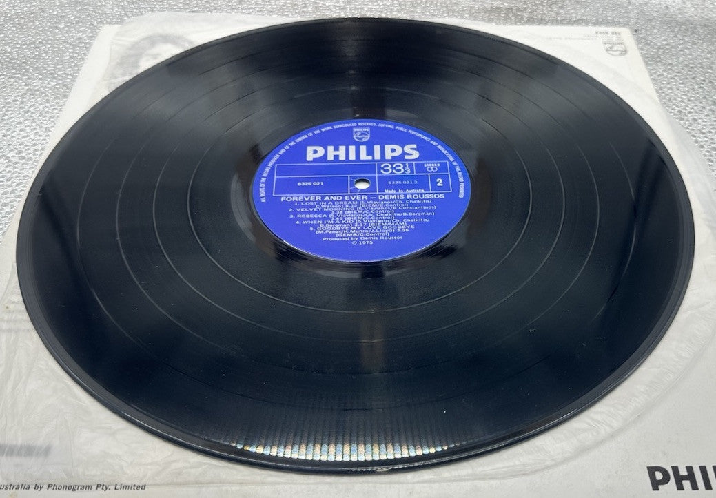 DEMIS ROUSSOS : FOREVER AND EVER Record In Good Condition 6846