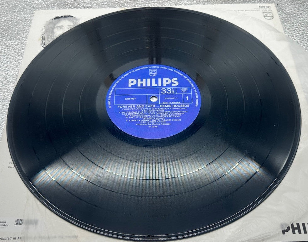 DEMIS ROUSSOS : FOREVER AND EVER Record In Good Condition 6846