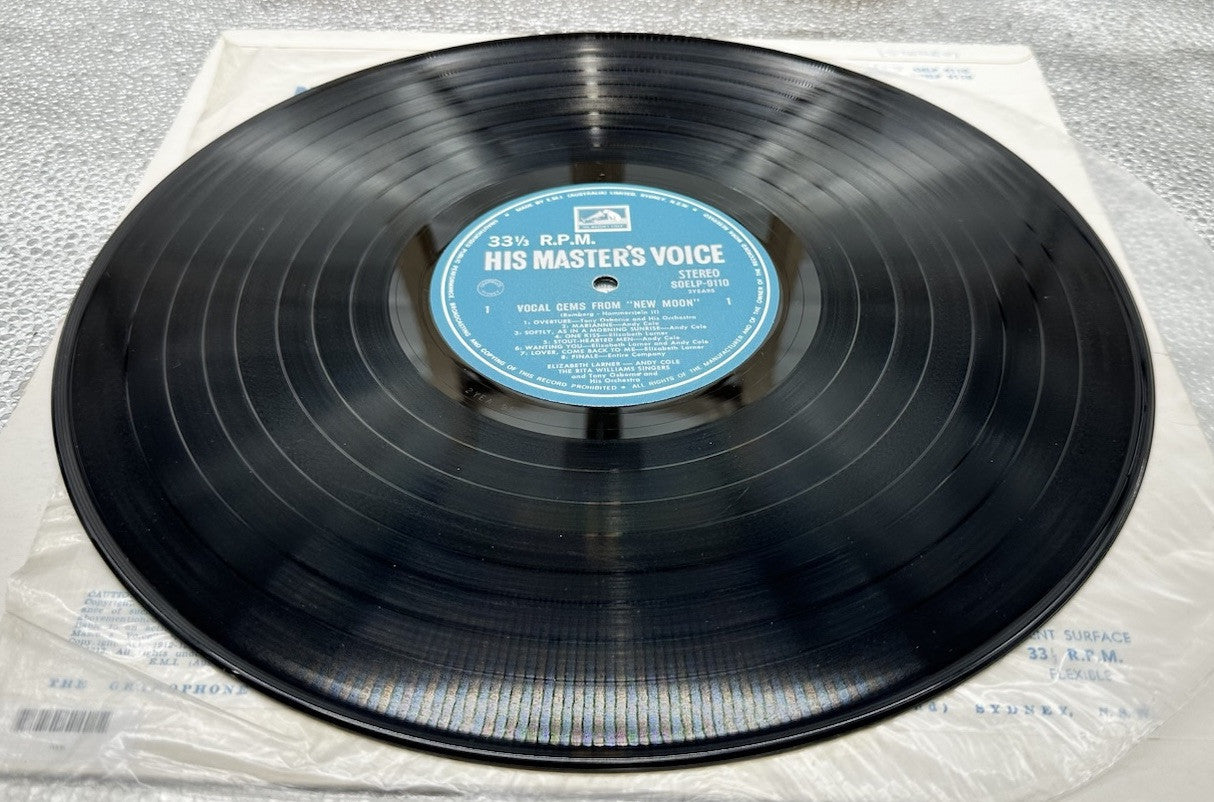 Excerpts From "New Moon" & "Rose Marie" Record In Good Condition 7006