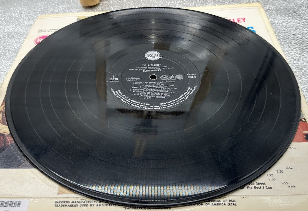 Elvis In G.I. Blues : An Original Soundtrack Record In Good Condition 7005
