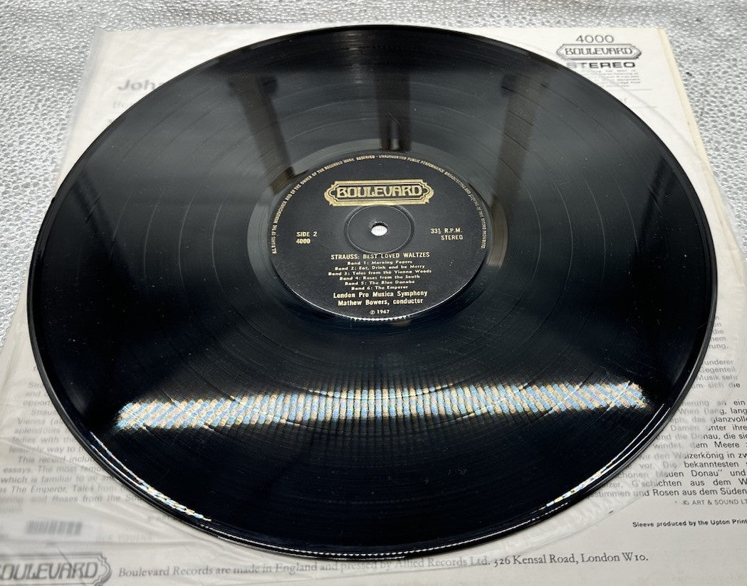 Johann Strauss : Best Loved Waltzes Record In Good Condition 6987