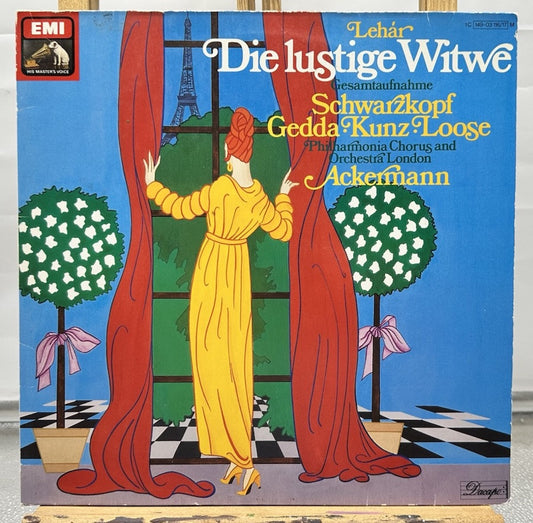 Die Lustige Witwe - Gesamtaufnahme Record In Good Condition 6998