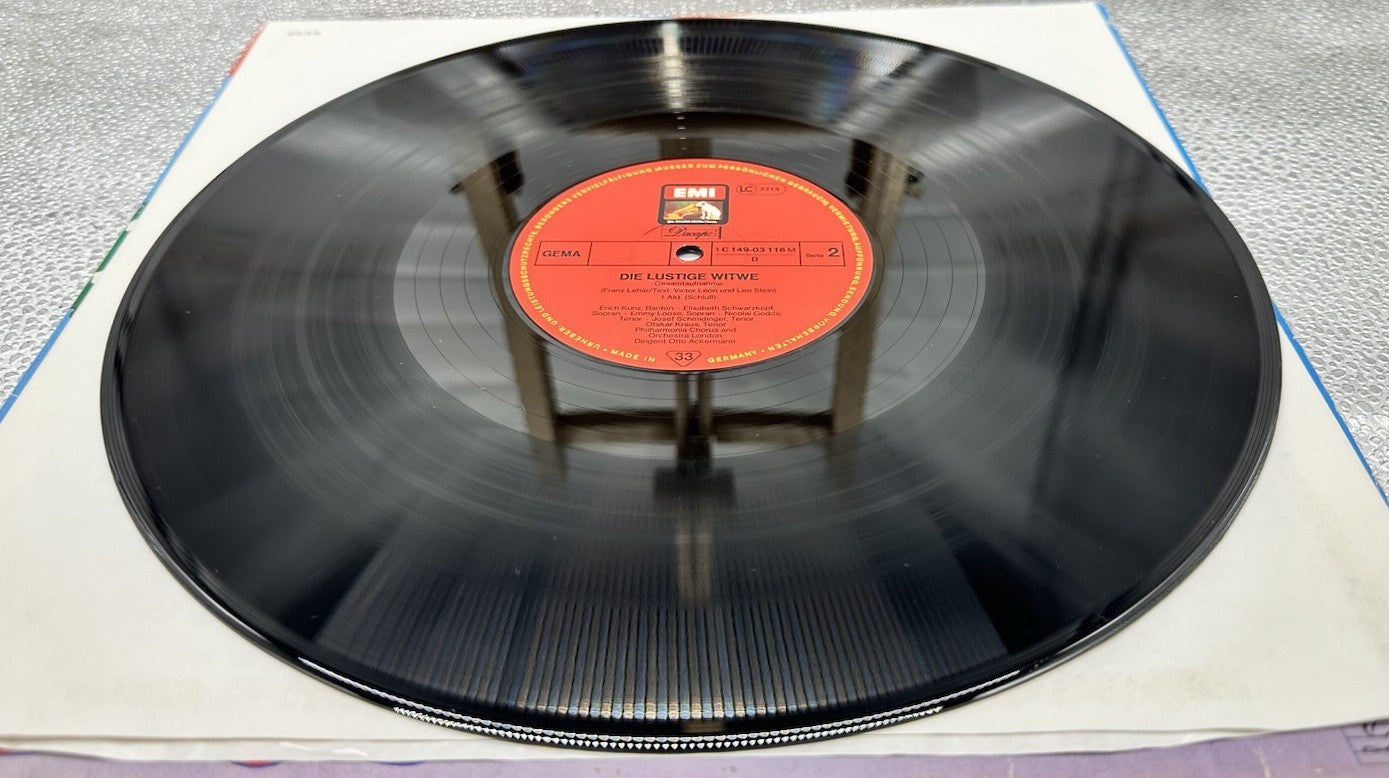 Die Lustige Witwe - Gesamtaufnahme Record In Good Condition 6998