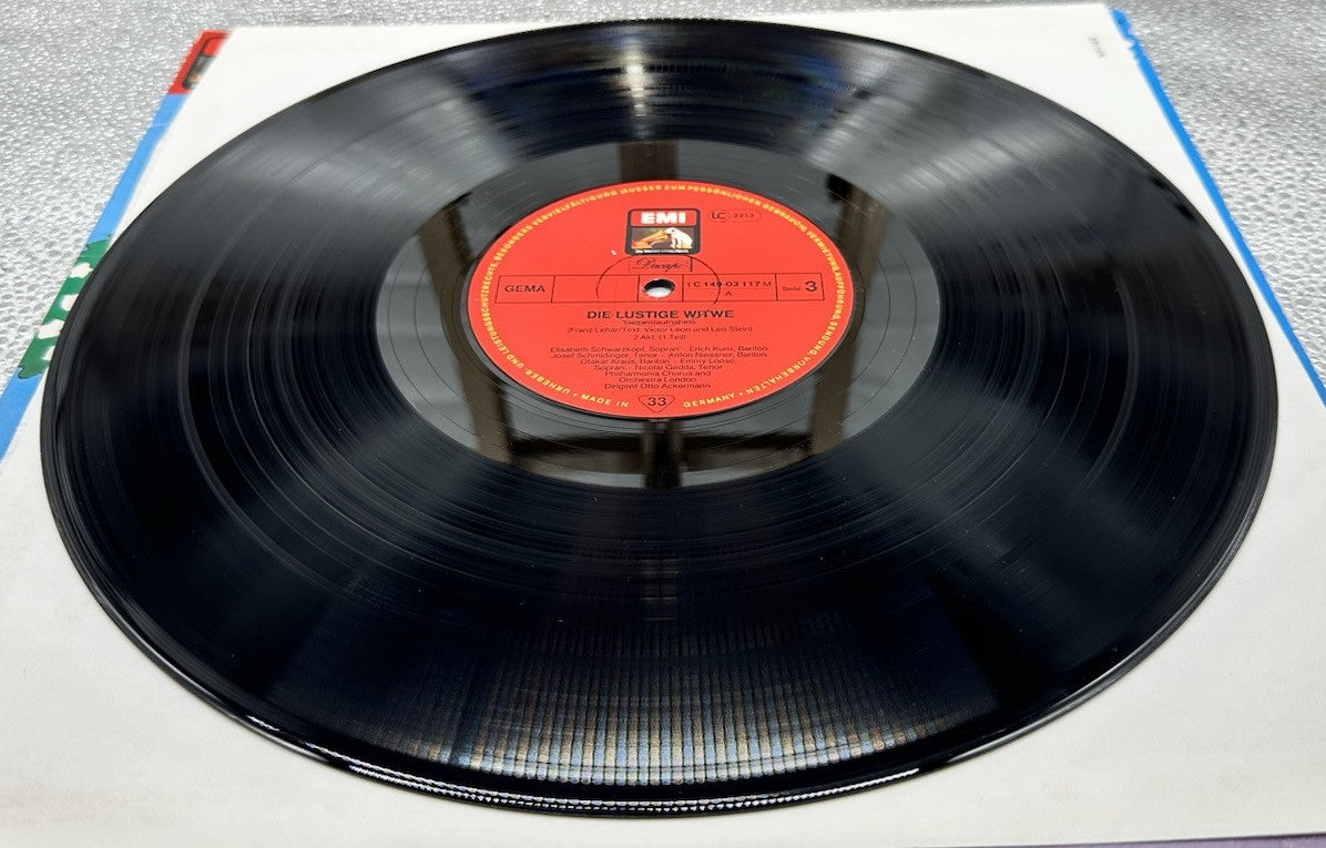 Die Lustige Witwe - Gesamtaufnahme Record In Good Condition 6998