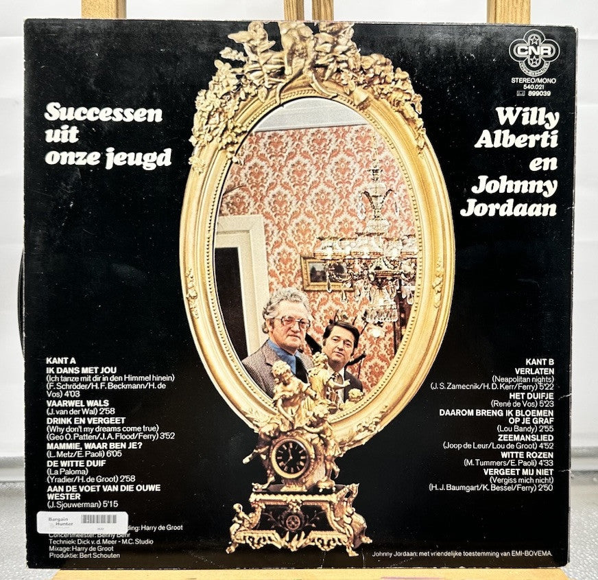 Successen Uit Onze Jeugd : Willy Alberti En Johnny Jordaan Record In GC 6840