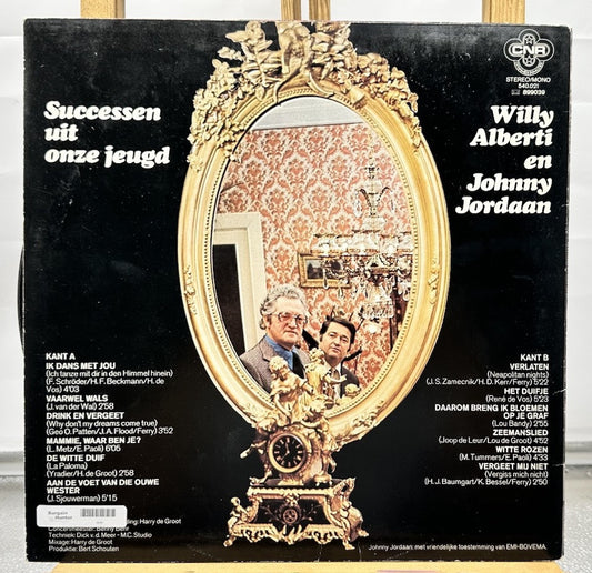 Successen Uit Onze Jeugd : Willy Alberti En Johnny Jordaan Record In GC 6840