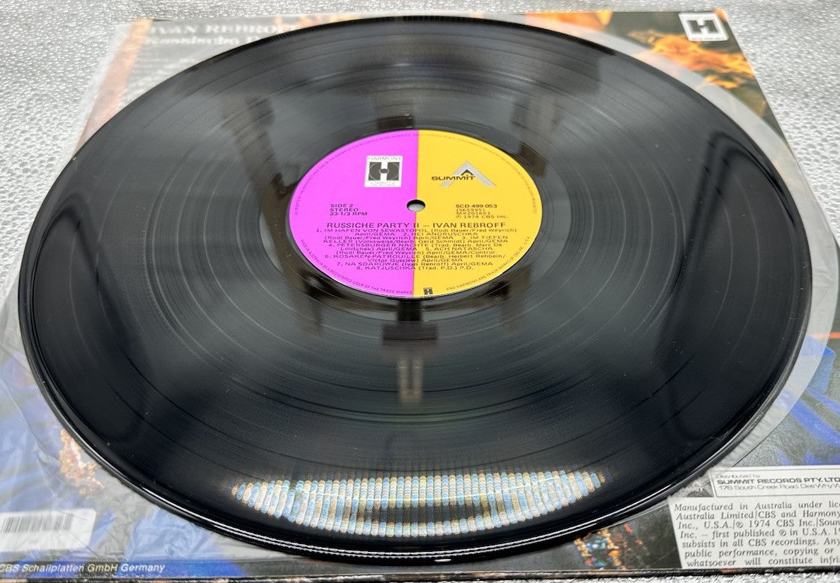 Ivan Rebroff : Russische Party 2 Record In Good Condition 6997