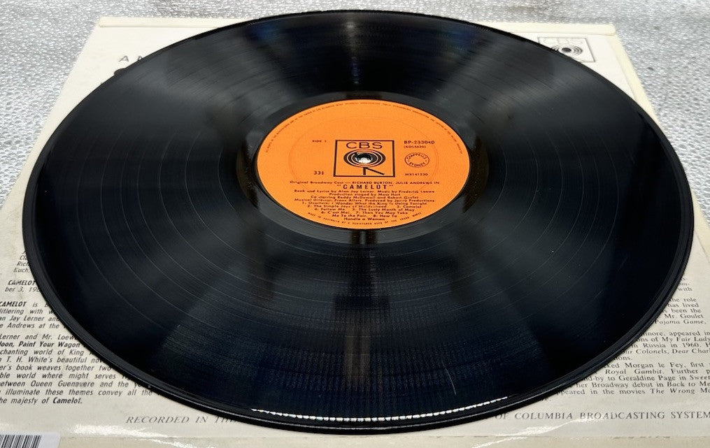 Camelot : Richard Burton / Julie Andrews Record In Good Condition 7020