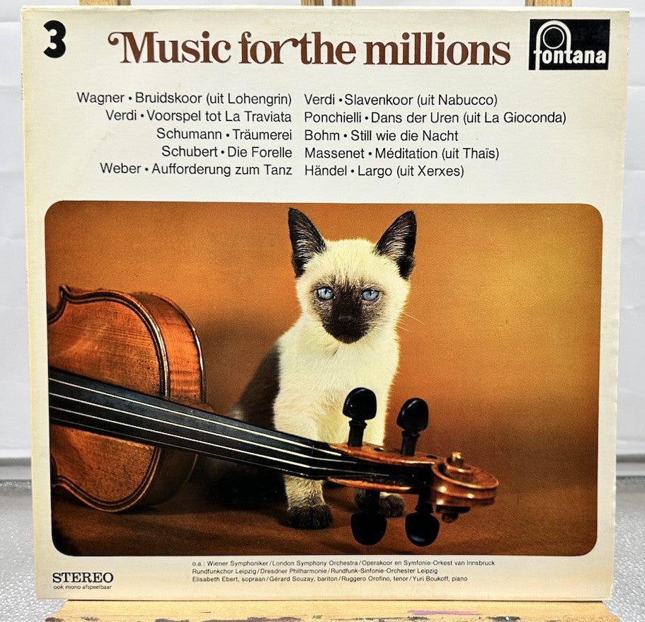 Music For The Millions 3 Record In Good Condition 7013