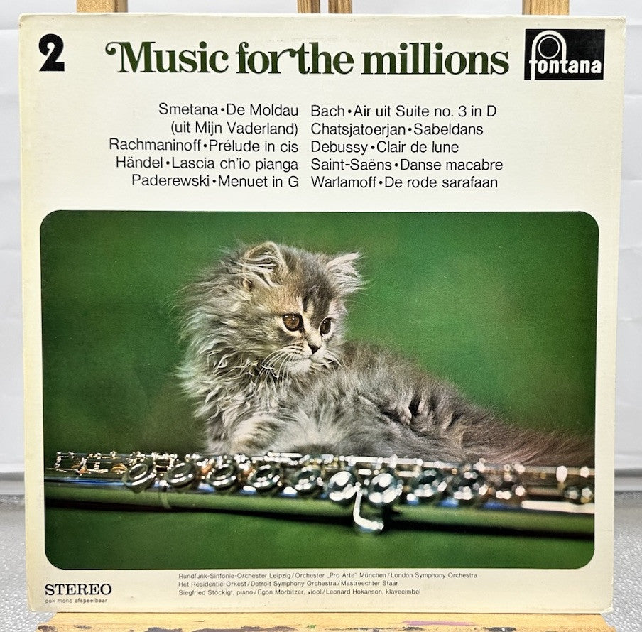 Music For The Millions 2 Record In Good Condition 7014
