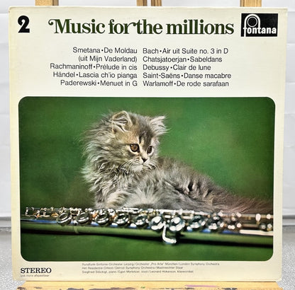 Music For The Millions 2 Record In Good Condition 7014