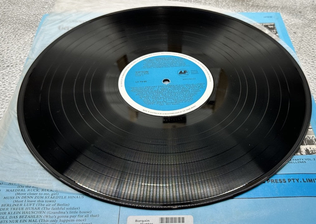 PAUL MANN, Recorded Live At A German Party, Polka Music, Tifton Record 7297