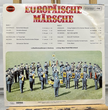 Luftwaffenmusikkorps 4 Hamburg, Europaische Marsche Record In GC 7298