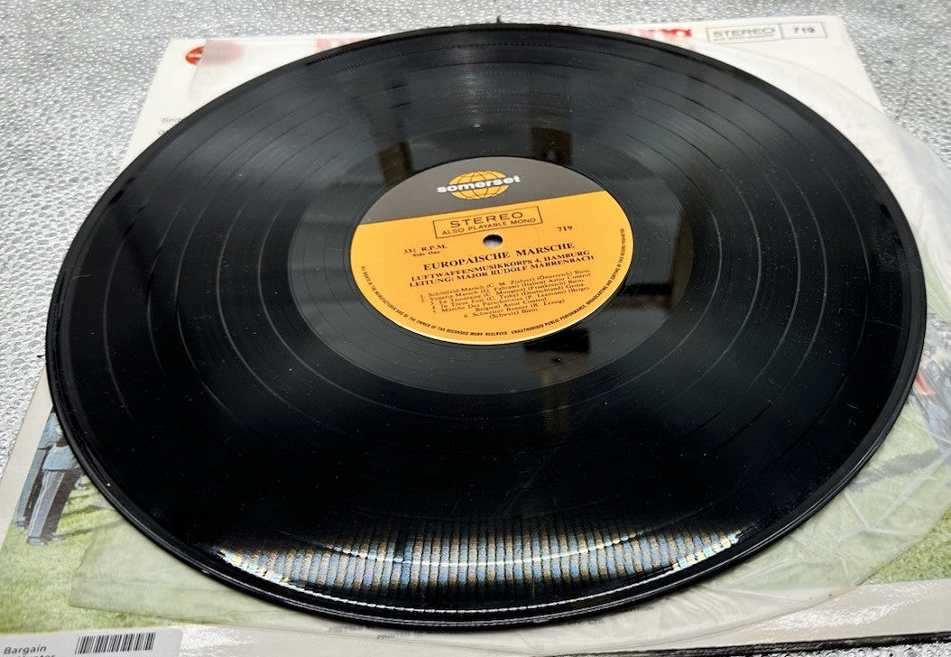 Luftwaffenmusikkorps 4 Hamburg, Europaische Marsche Record In GC 7298