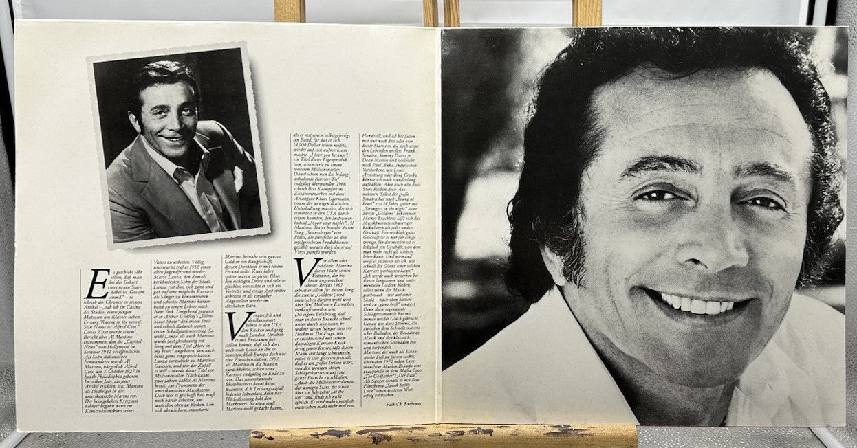 Al Martino : Gold Collection Gatefold Record In Good Condition 7368