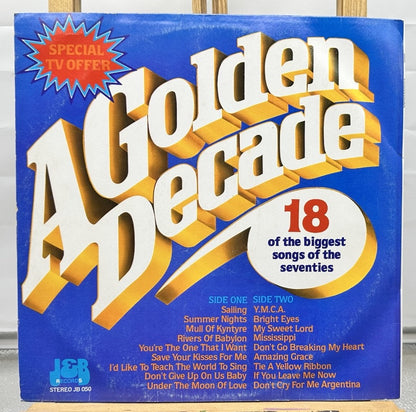A Golden Decade 18 Biggest Songs Of The Seventies Record In Good Condition 7356