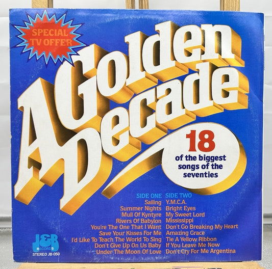 A Golden Decade 18 Biggest Songs Of The Seventies Record In Good Condition 7356