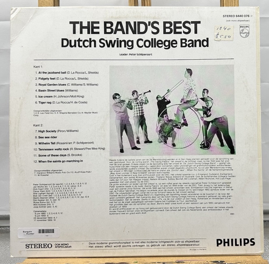 The Band's Best Dutch Swing College Band Record In Good Condition 7362