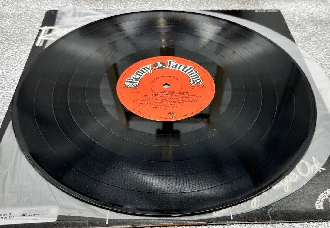 Larry Page : Rampage Record In Good Condition 7295