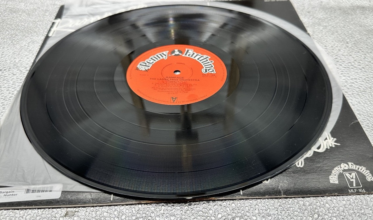 Larry Page : Rampage Record In Good Condition 7295