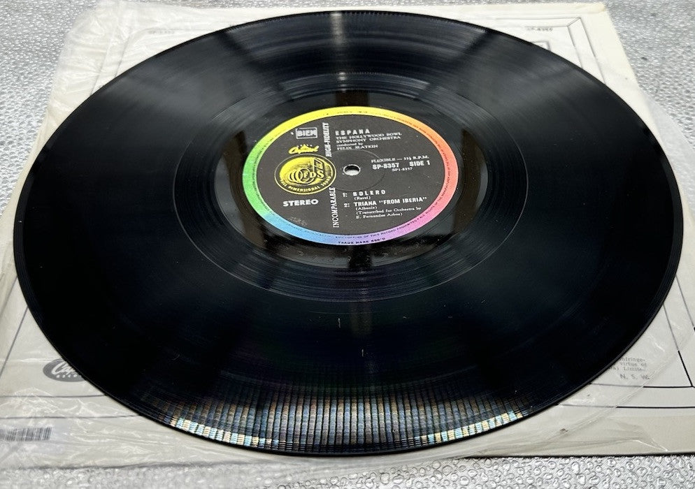 España : The Hollywood Bowl Symphony Orchestra Slatkin Record In GC 7351