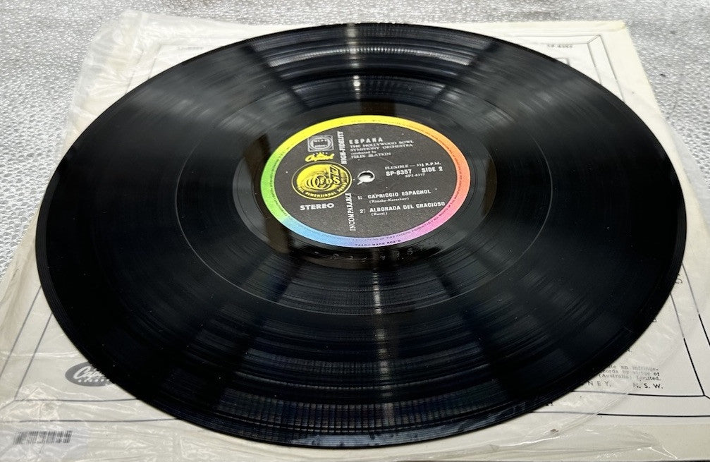 España : The Hollywood Bowl Symphony Orchestra Slatkin Record In GC 7351