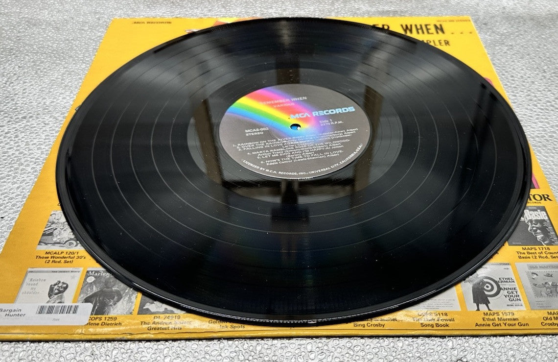 REMEMBER WHEN - A NOSTALGIA SAMPLER Record In Good Condition 7344