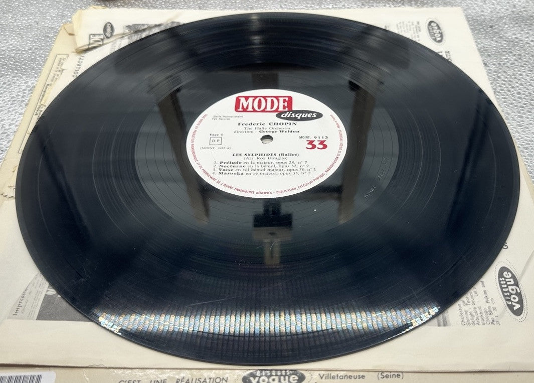 Chopin : Les Sylphides Ballet Record In Good Condition 7054