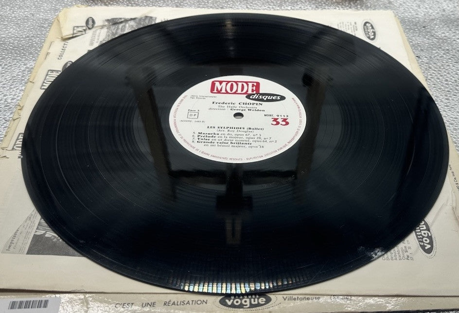 Chopin : Les Sylphides Ballet Record In Good Condition 7054