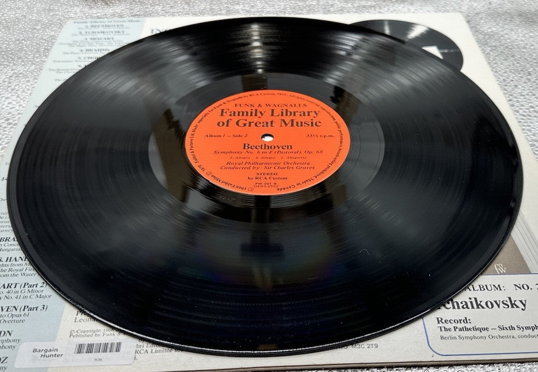 Beethoven - Family Library Of Great Music Album 1 Record In Good Condition 7328