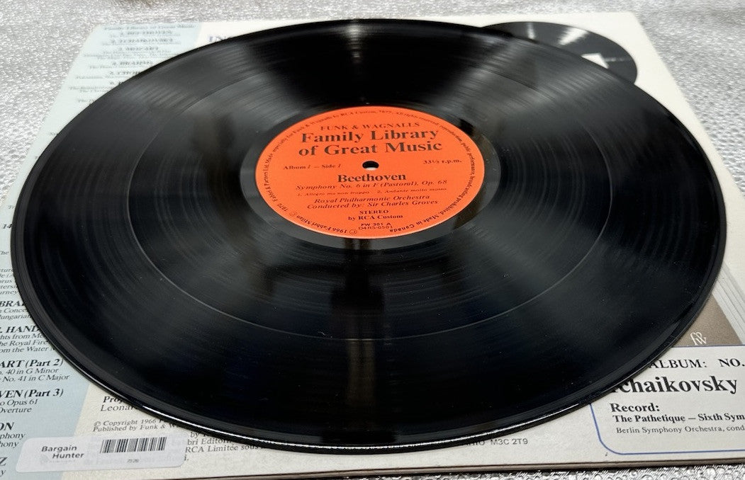 Beethoven - Family Library Of Great Music Album 1 Record In Good Condition 7328