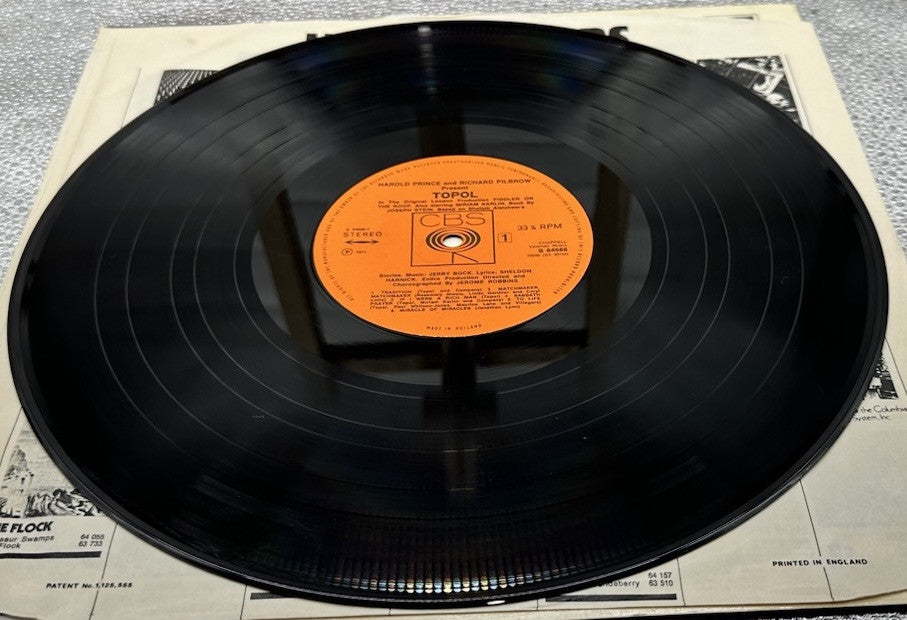 Topol : Fiddler On The Roof Record In Good Condition 7022