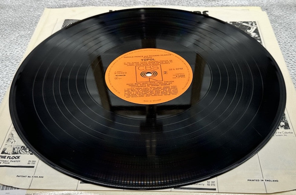 Topol : Fiddler On The Roof Record In Good Condition 7022