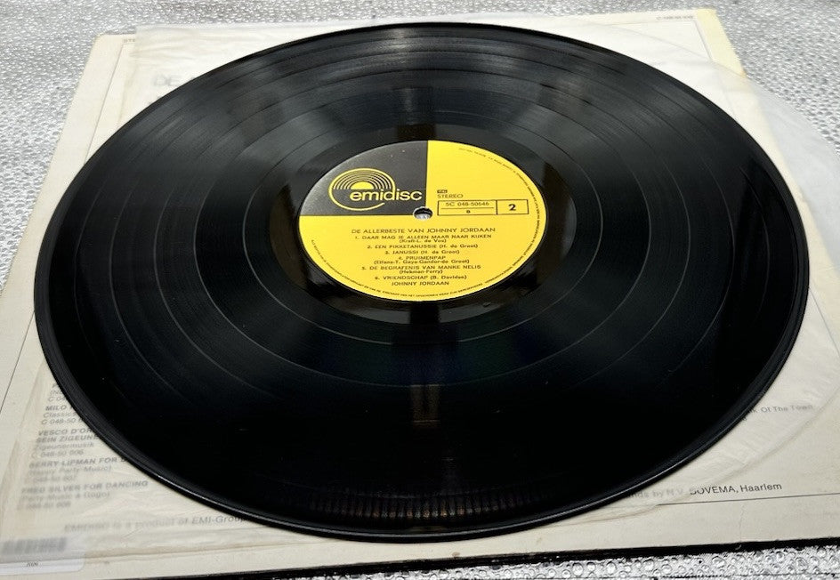 Johnny Jordaan – De Allerbeste Van Johnny Jordaan Record In Good Condition 7026