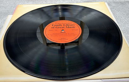Bach - Family Library Of Great Music Album 6 Record In Good Condition 7045