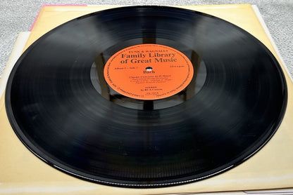 Bach - Family Library Of Great Music Album 6 Record In Good Condition 7045