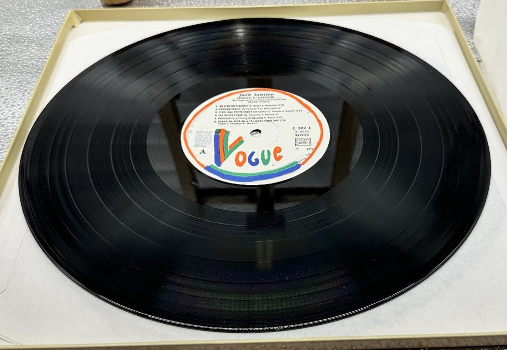Jack Lantier – Chante ... L'Amour, La Femme, Les Fleurs Record In GC 7049